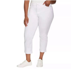 Gloria Vanderbilt Ladies Cuffed Boyfriend Denim Jeans Size 12